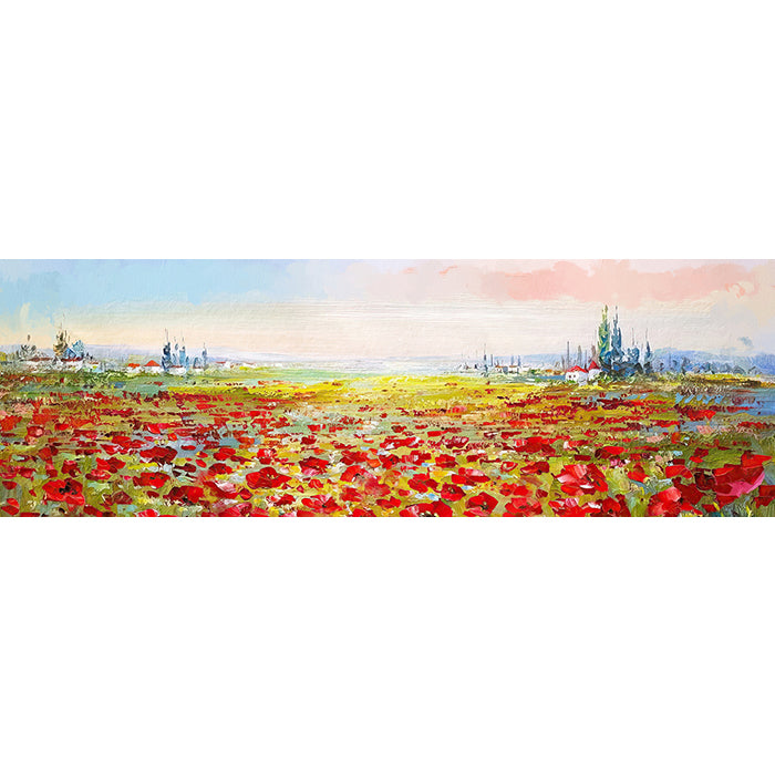 Feld mit Schlafmohn 2