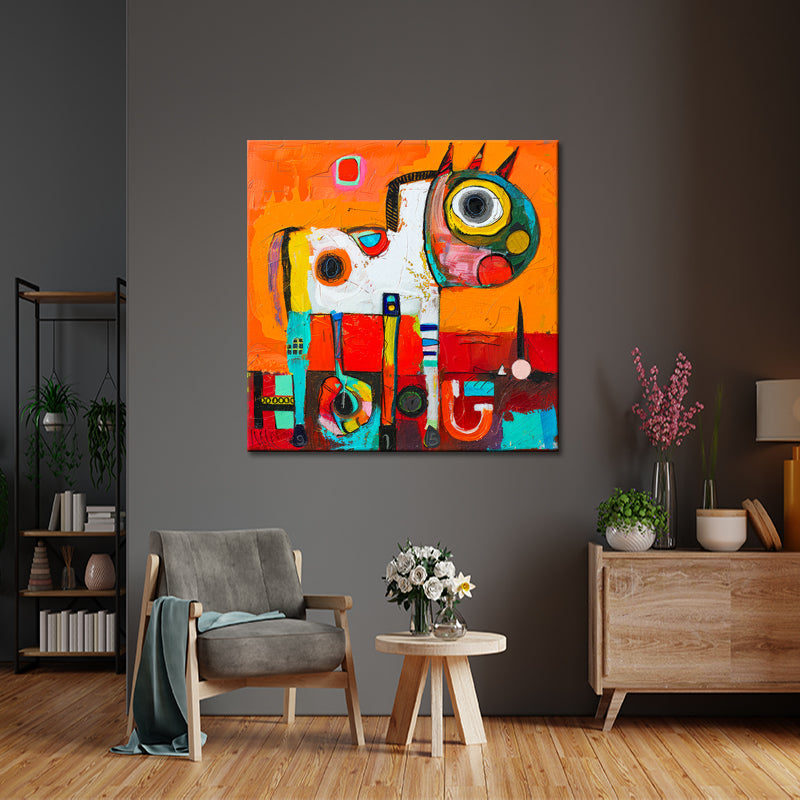 Kunst Hund Gemälde