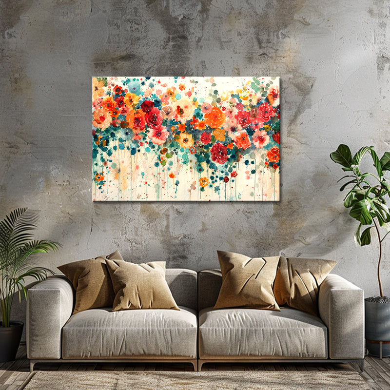 Abstrakte Blumenkunst
