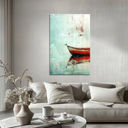 Vogel und Boot