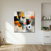 Abstraktes Kunstgemälde