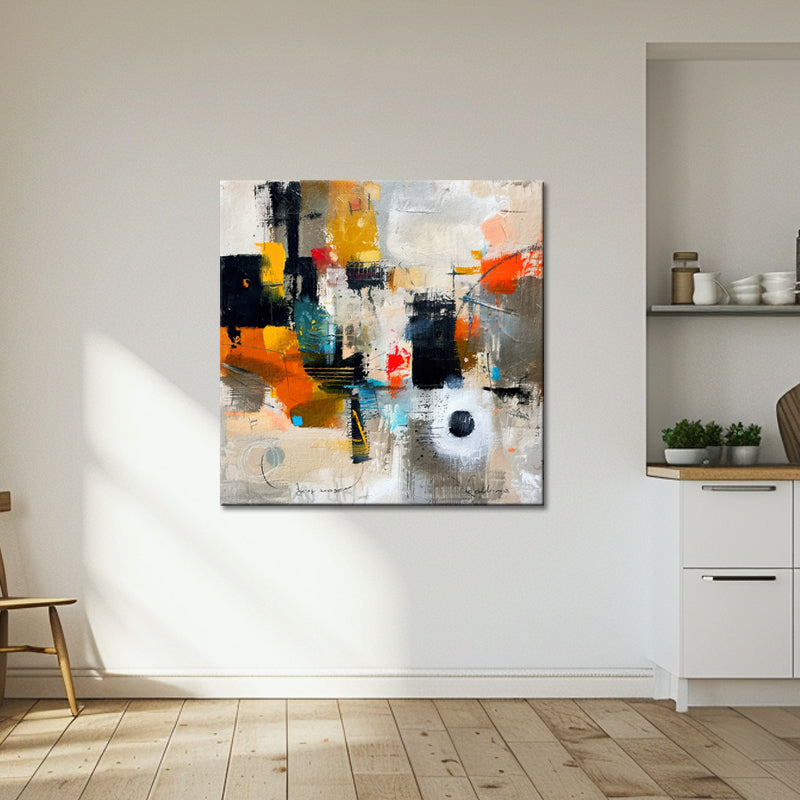 Abstraktes Kunstgemälde