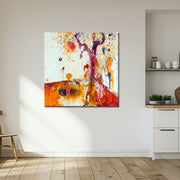 Farbenfrohe abstrakte Kunst