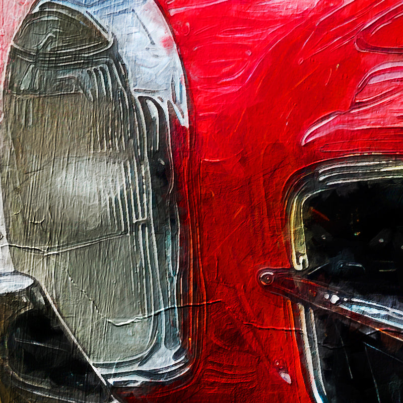 Roter Mercedes SL