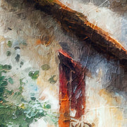 Italienisches Dorf Kunstwerk