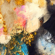 Frauenporträt Mixed Media