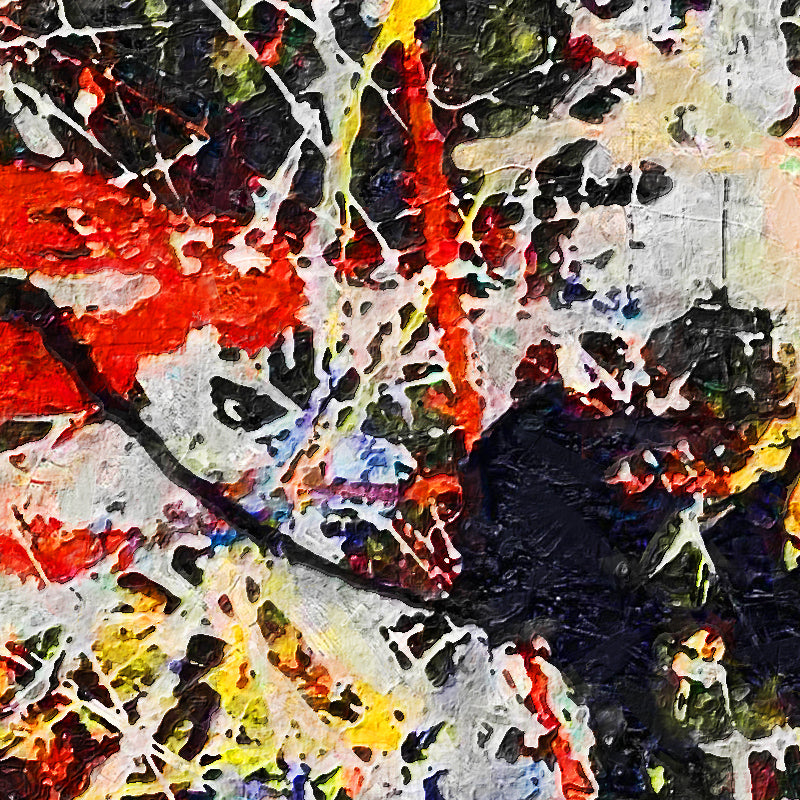 Abstrakt #20 - Jackson Pollock