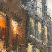 Stimmungsvolle Amsterdamer Stadtansicht