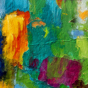 Farbenfrohes abstraktes Kunstwerk