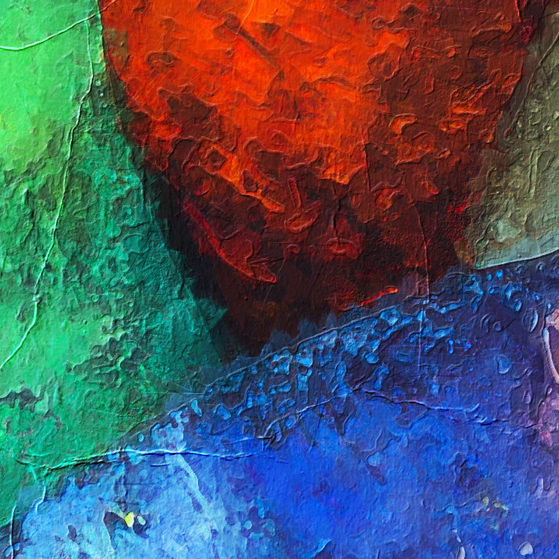Abstrakte bunte Formen I
