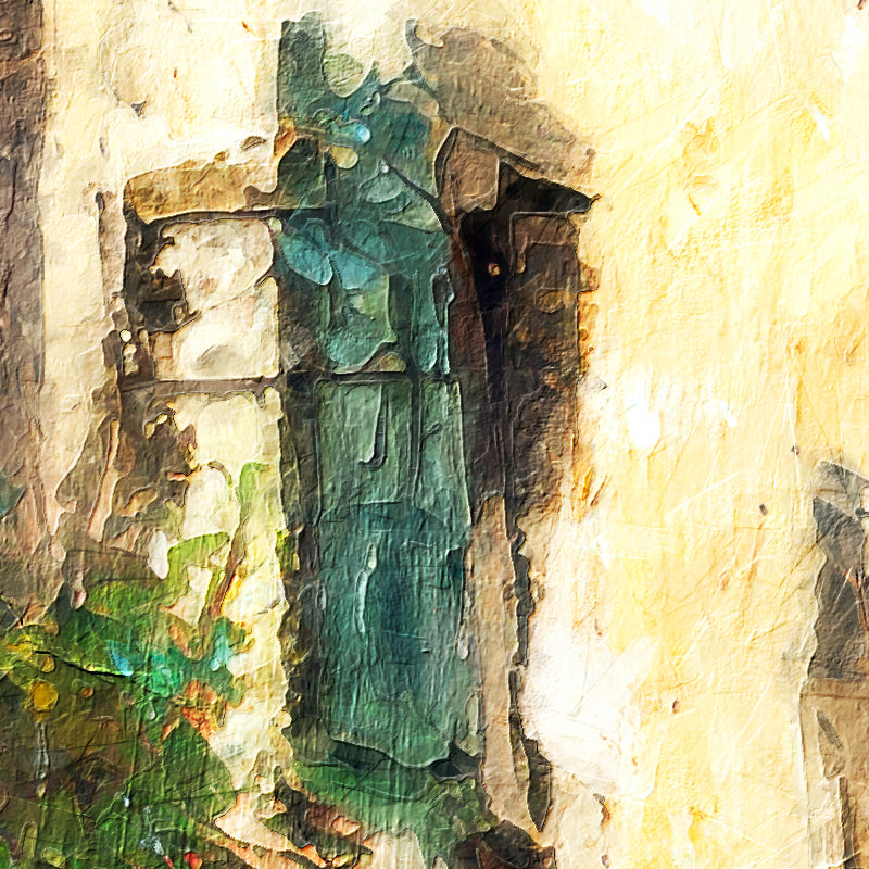 Warme italienische Gasse