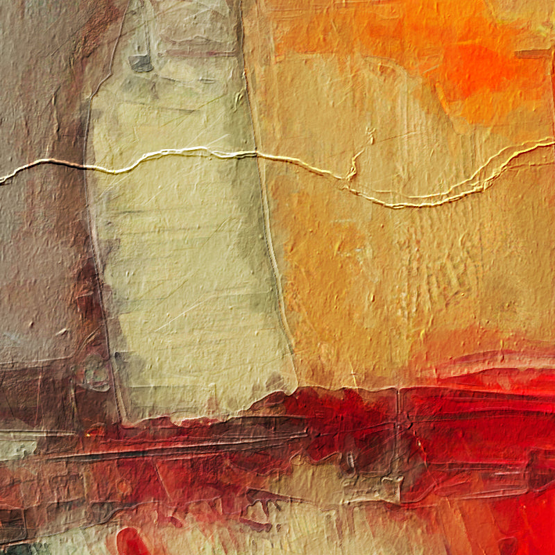 Modernes abstraktes Kunstwerk