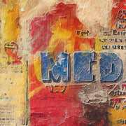 David Bowie-Collage-Kunst