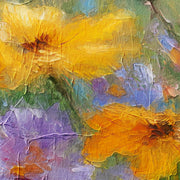 Panorama Buntes Blumenfeld