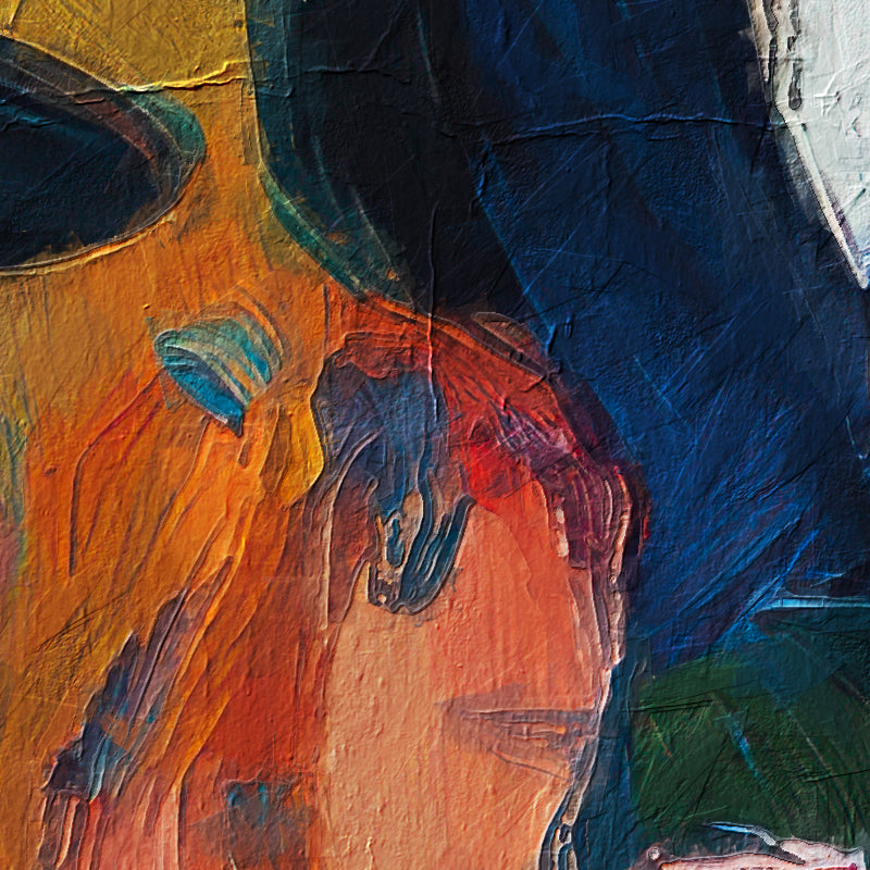 Stier-Kunst Aquarell