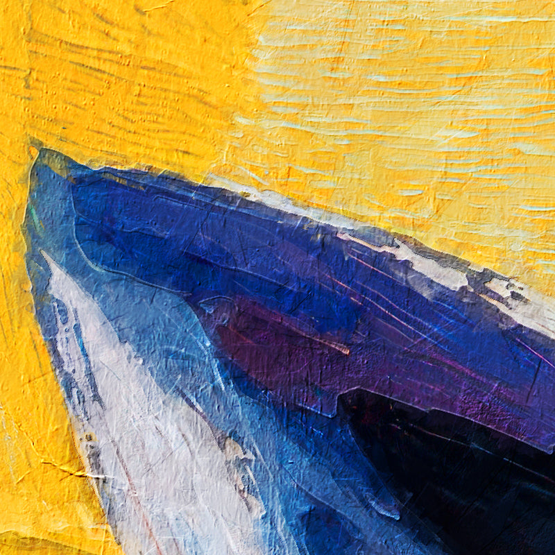 Giraffe in Farbe