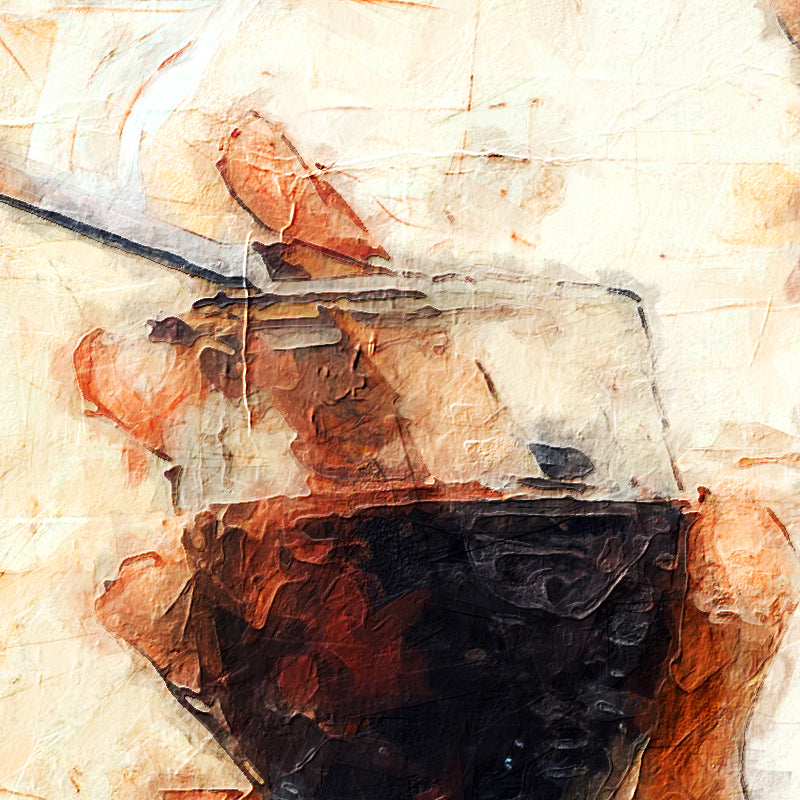 Katze und Wein