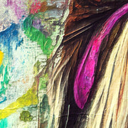 Frau im Pop-Art-Stil