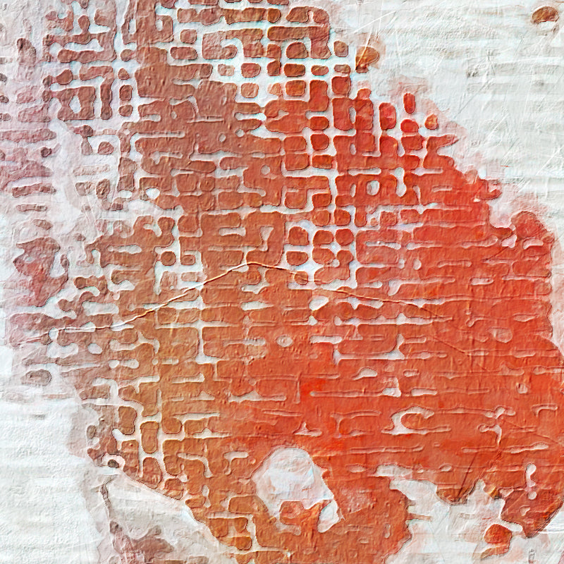 Abstrakt mit Goldener Linie II