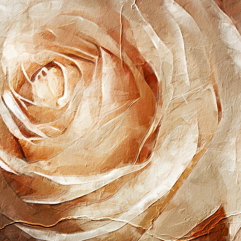 Frau mit Rosen