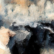 Abstrakt - Kühe auf der Weide III
