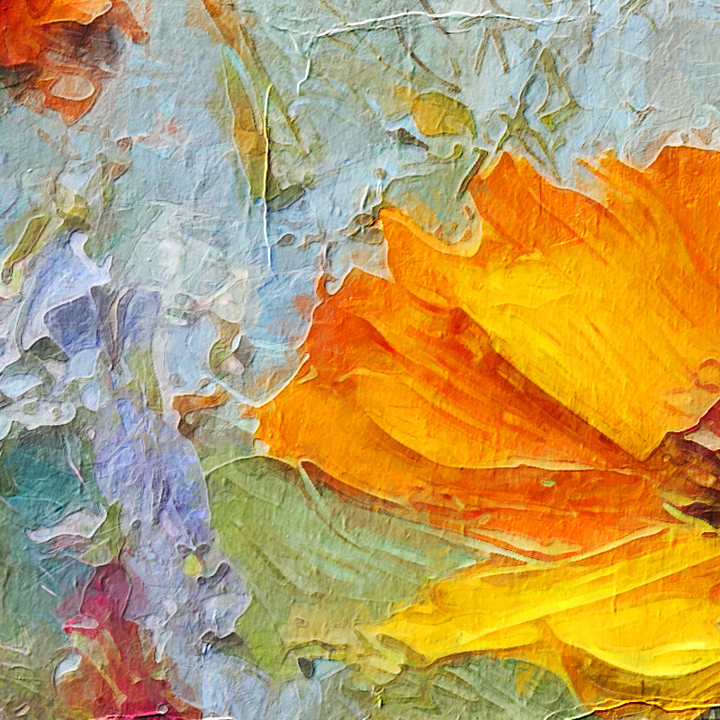Feld voller Blumen Kunst