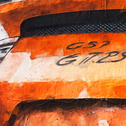 Porsche GT3 RS Automobilkunst