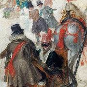 Eisvergnügen bei einer Stadt - Hendrick Avercamp