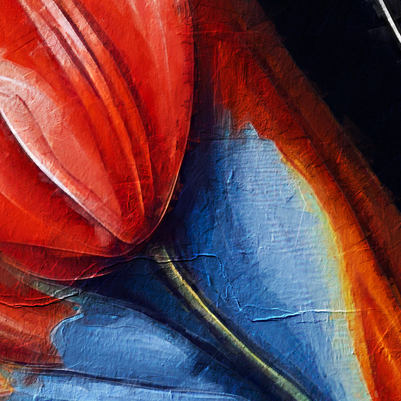 Schmetterling mit Blumen