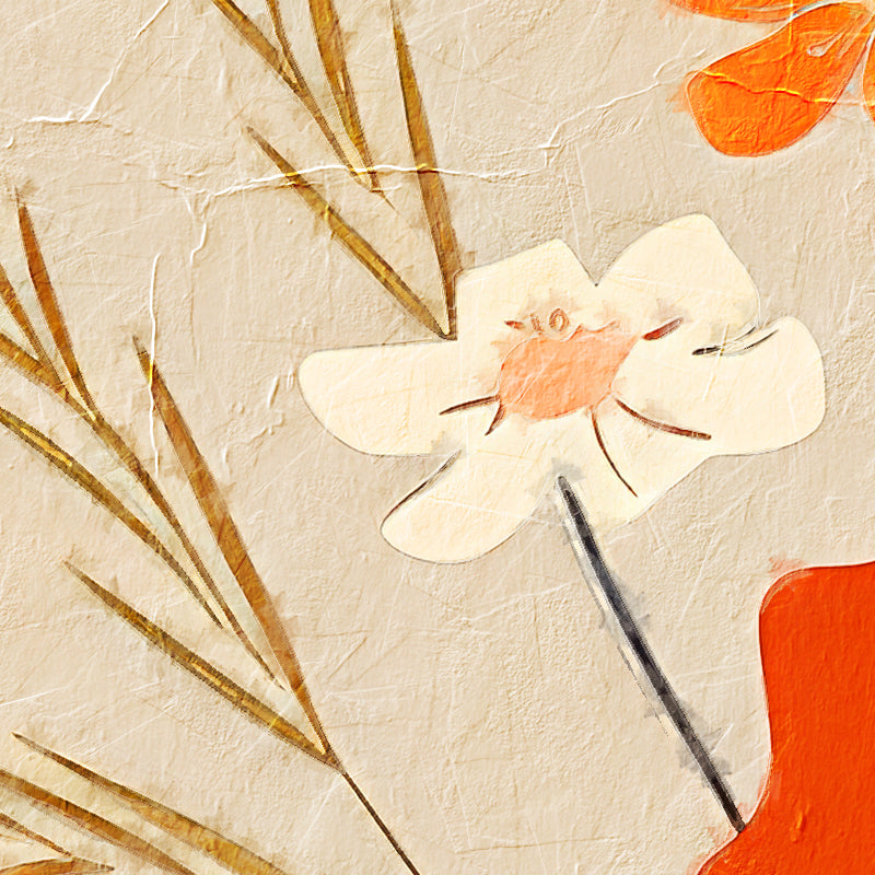 Illustrationen von Vase mit Blumen