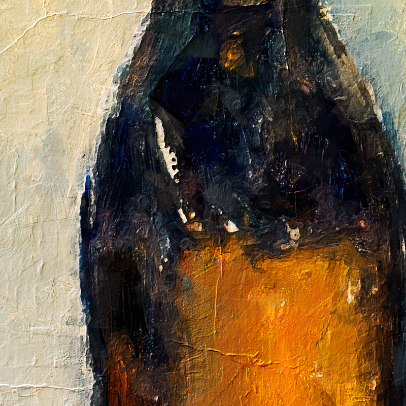 Flasche und Früchte – Paul Cézanne