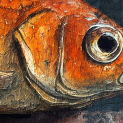 Bücher und Fisch
