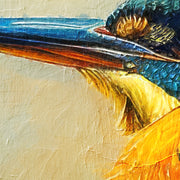 Das Eisvogel-Gemälde