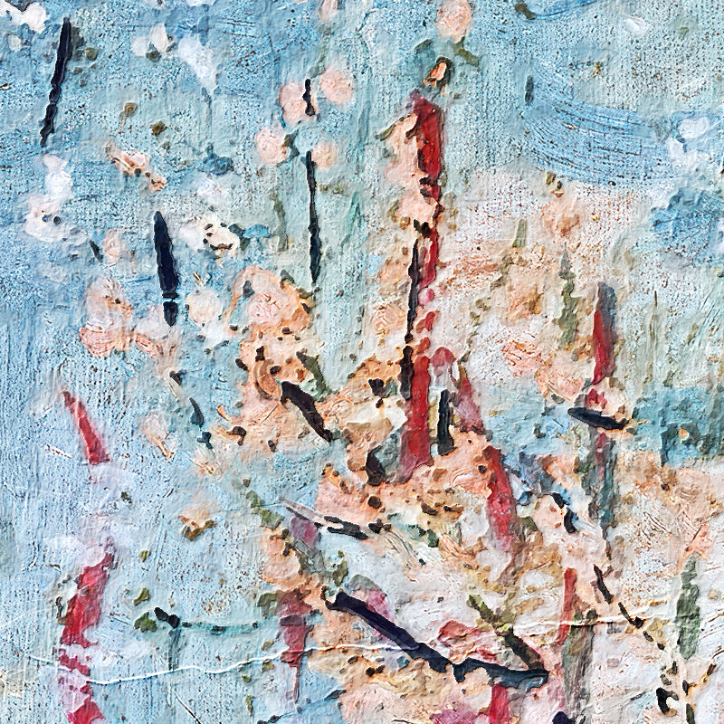 Der rosa Pfirsichbaum – Van Gogh