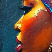 Afrikanische Frau mit Turban III