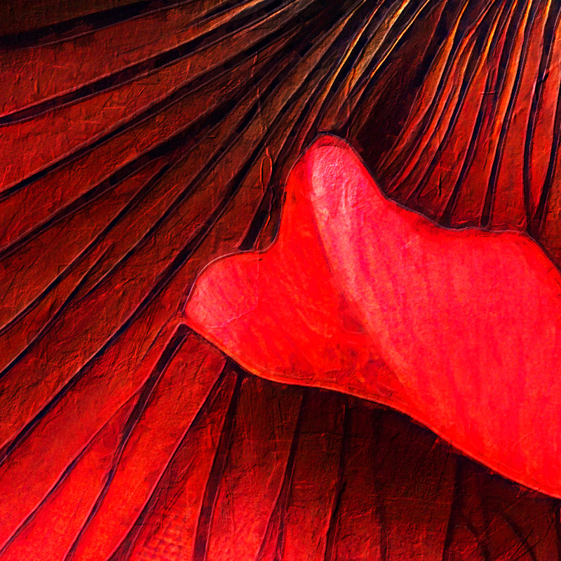 Dame mit Klatschmohn I