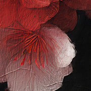 Japanische Frau mit Blumen