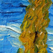 Zwei Pappeln in den Alpilles bei Saint-Rémy – Van Gogh