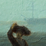 Seestück mit Figuren bei einem Schiff an der Küste - Ludolf Bakhuysen