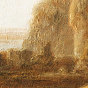 Bergige Landschaft mit Burgruine - Aelbert Cuyp