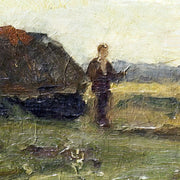 Sonniger Tag mit einer Windmühle - Paul Joseph Constantin Gabriël