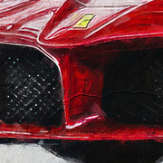 Gemälde Ferrari-Rot