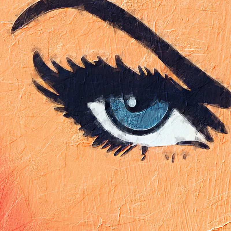 Pop-Art-Frau mit Pistole