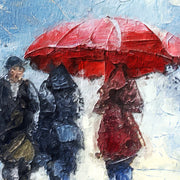Wandern im Regen