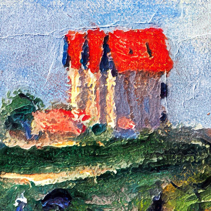 Klippe bei Dieppe – Monet