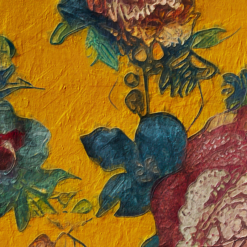 Lama in Vintage-Art