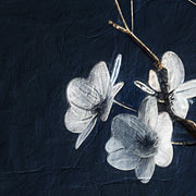 Blaue Kunstvase