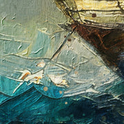Segelboot-Gemälde