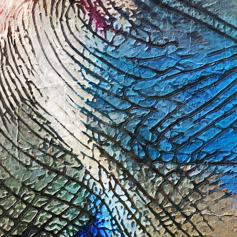 Elefant in Mischfarbe