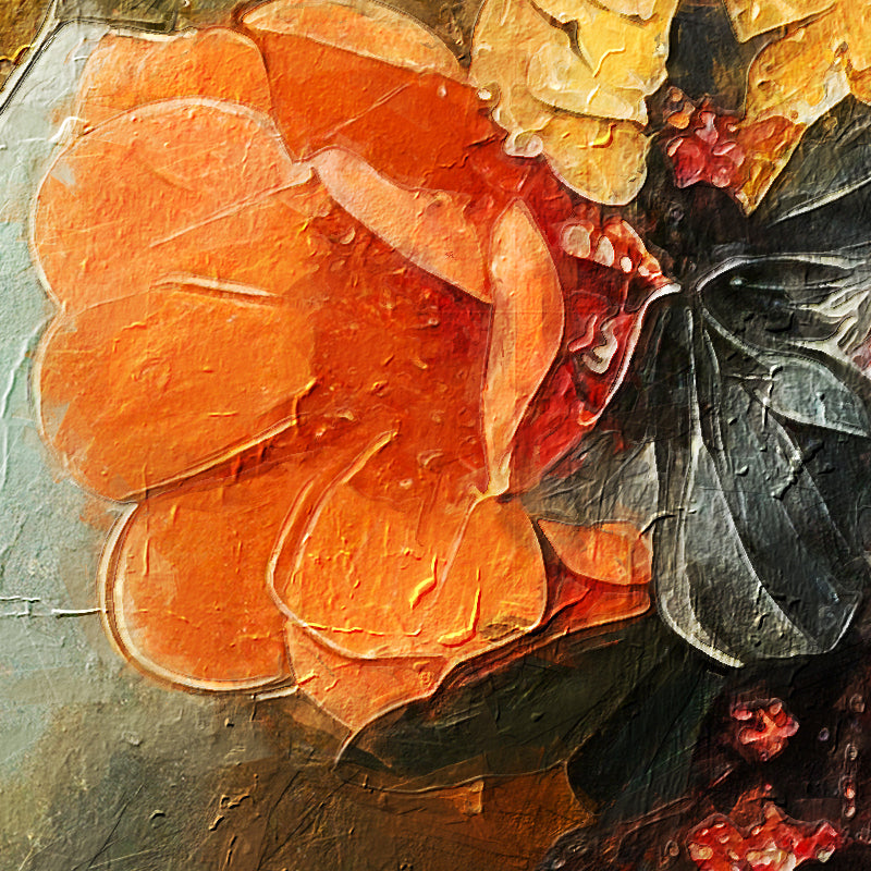 Abstrakt mit Blumen II